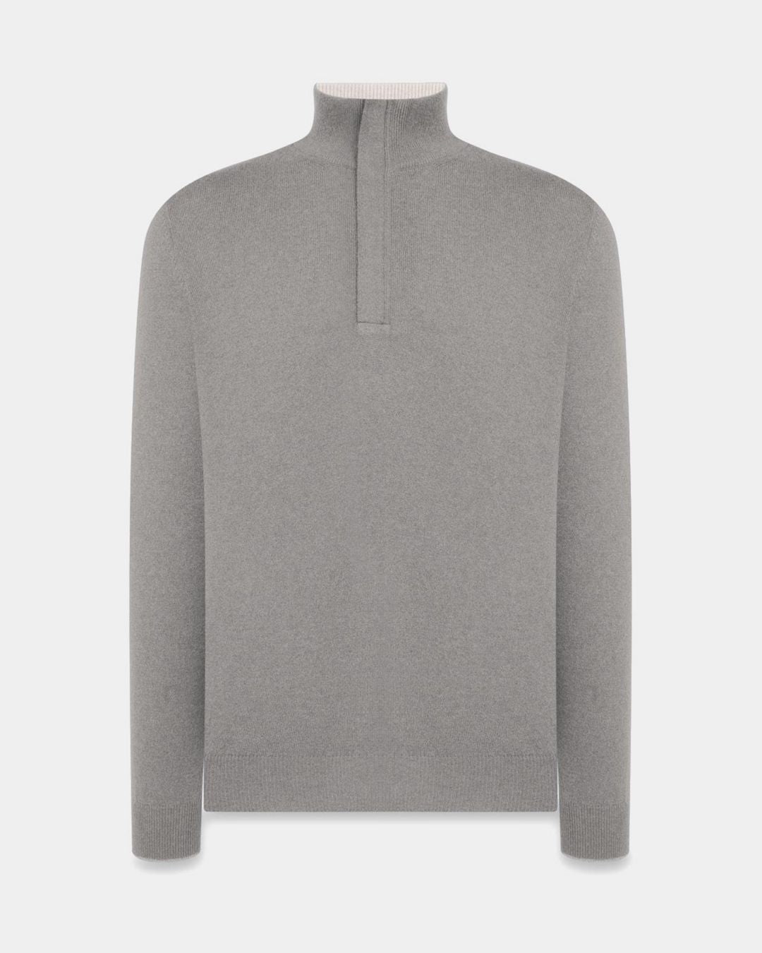 Gran Sasso Covered 1/4 Zip Wool Blend Sweater