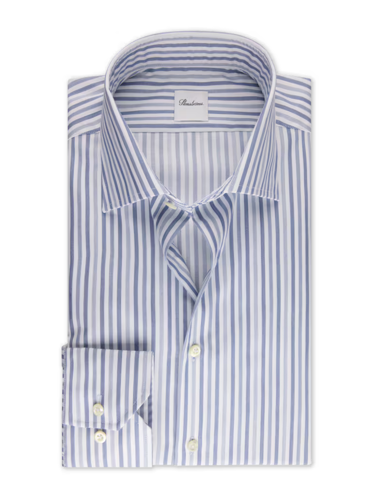 Stenstroms Cotton Striped Shirt