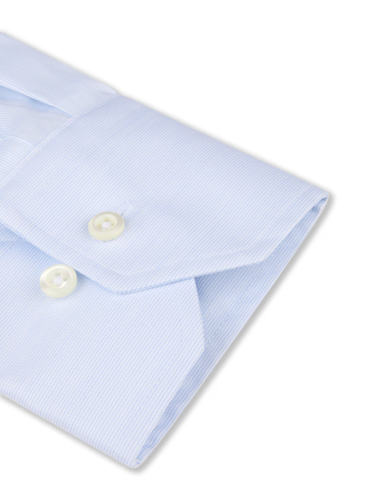Stenstroms Cotton Thin Stripe Shirt