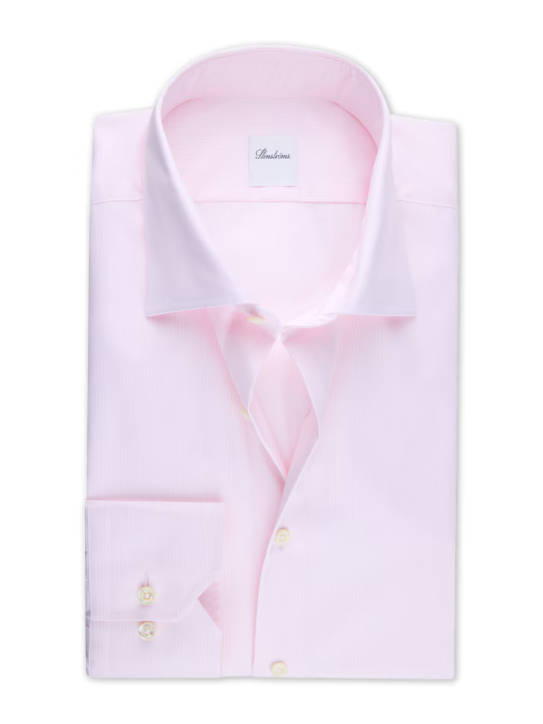 Stenstroms Cotton Thin Stripe Shirt