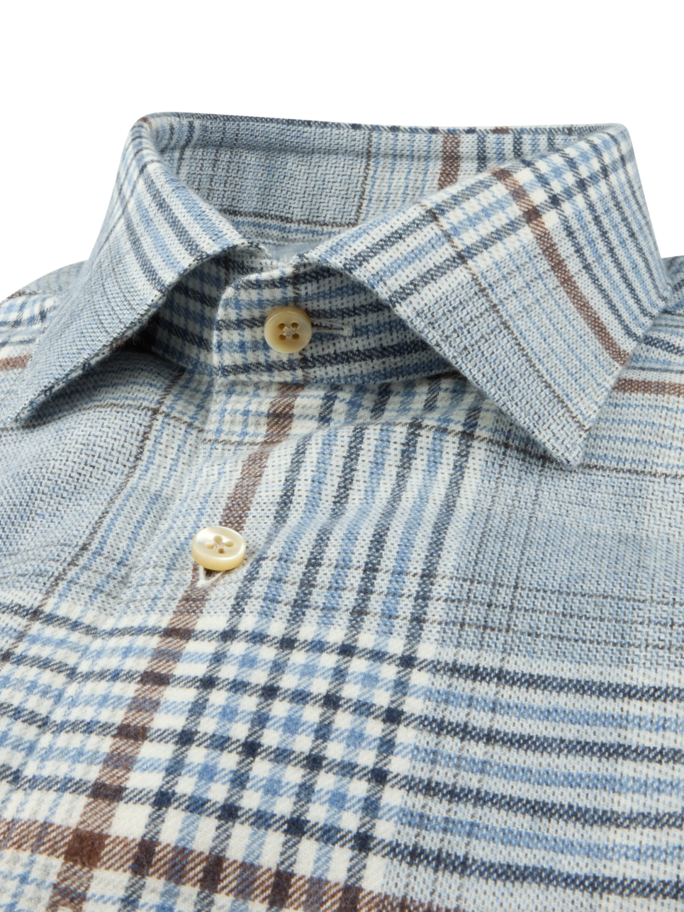 Stenstroms Regular Fit Checked Flannel Shirt