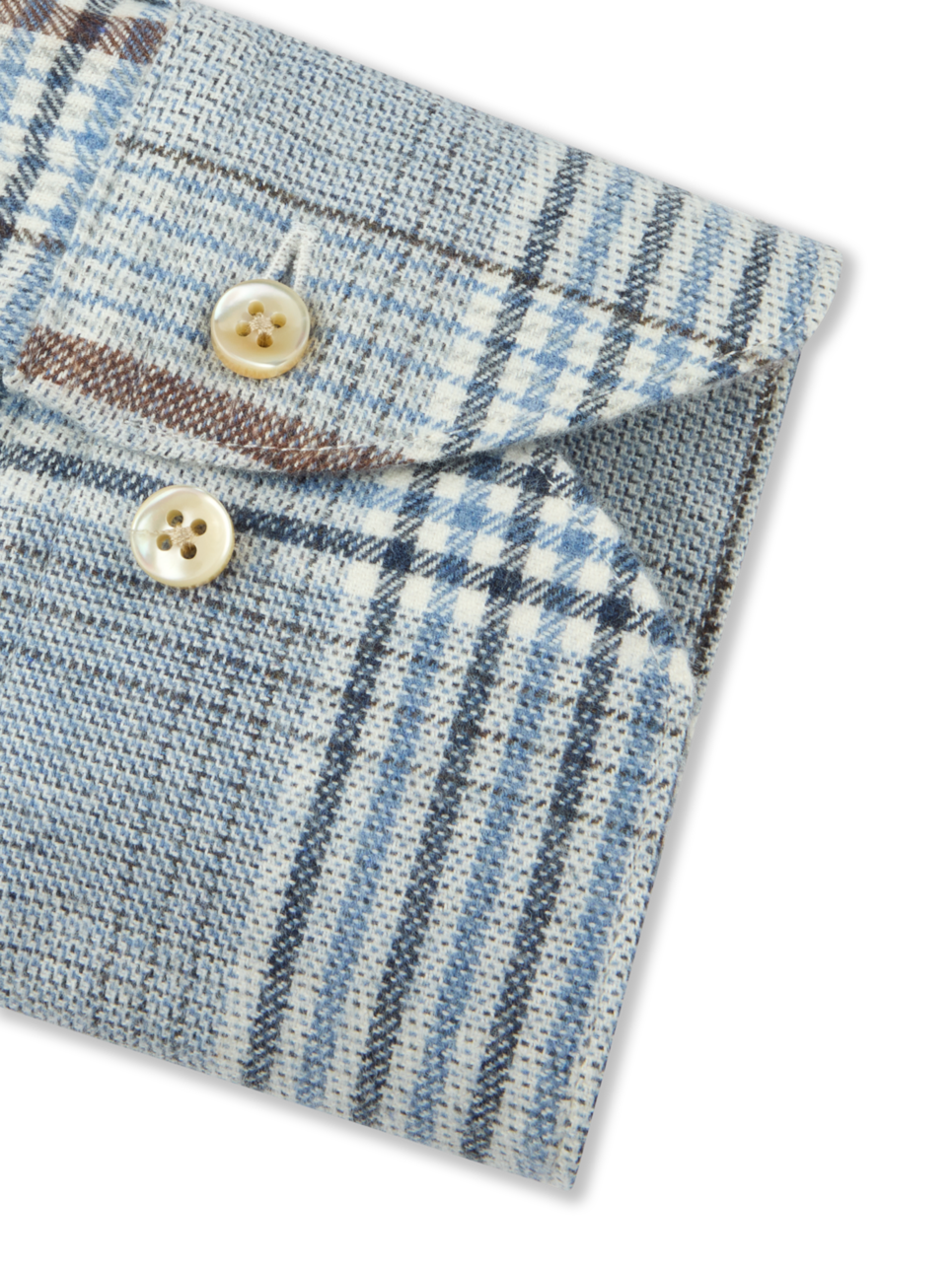 Stenstroms Regular Fit Checked Flannel Shirt