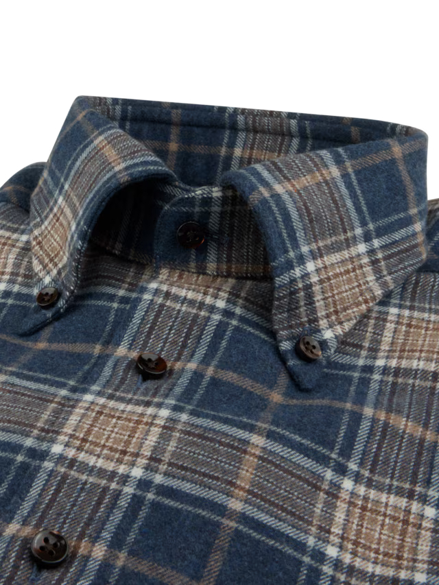Stenstroms Cotton Flannel Plaid Shirt