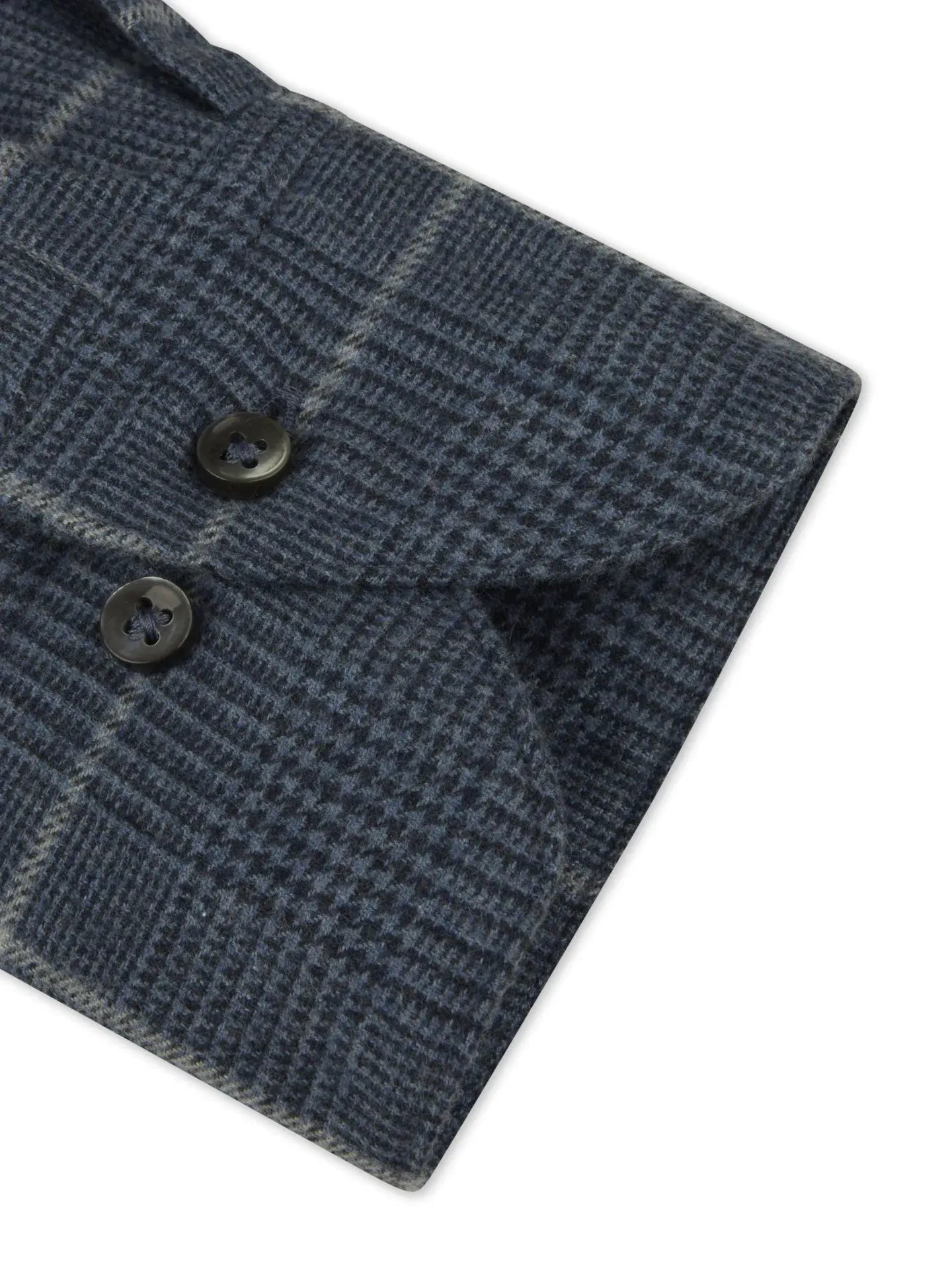 Stenstroms Cotton Flannel Glen Plaid Shirt