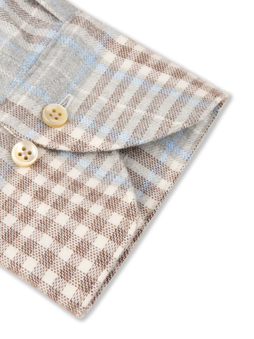 Stenstroms Regular Fit Checked Flannel Shirt