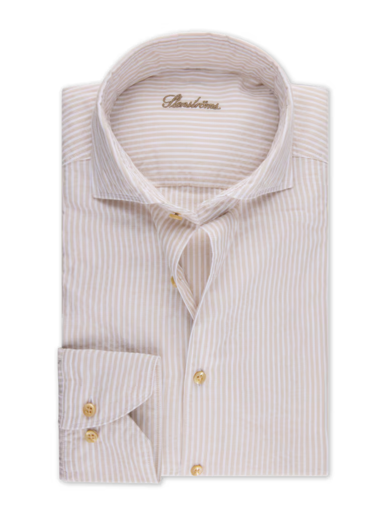 Stenstroms Cotton Stripe Shirt