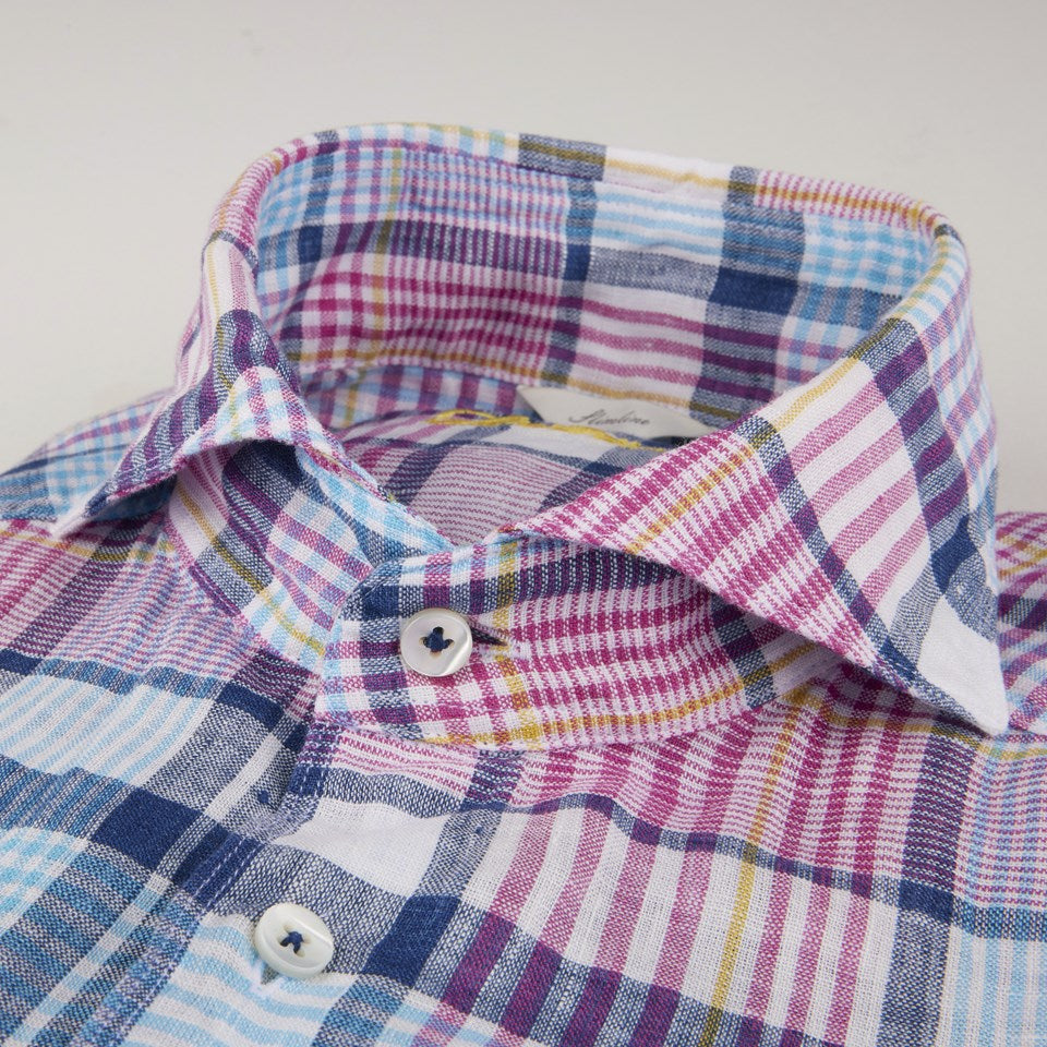 Stenstroms Checked Linen Shirt