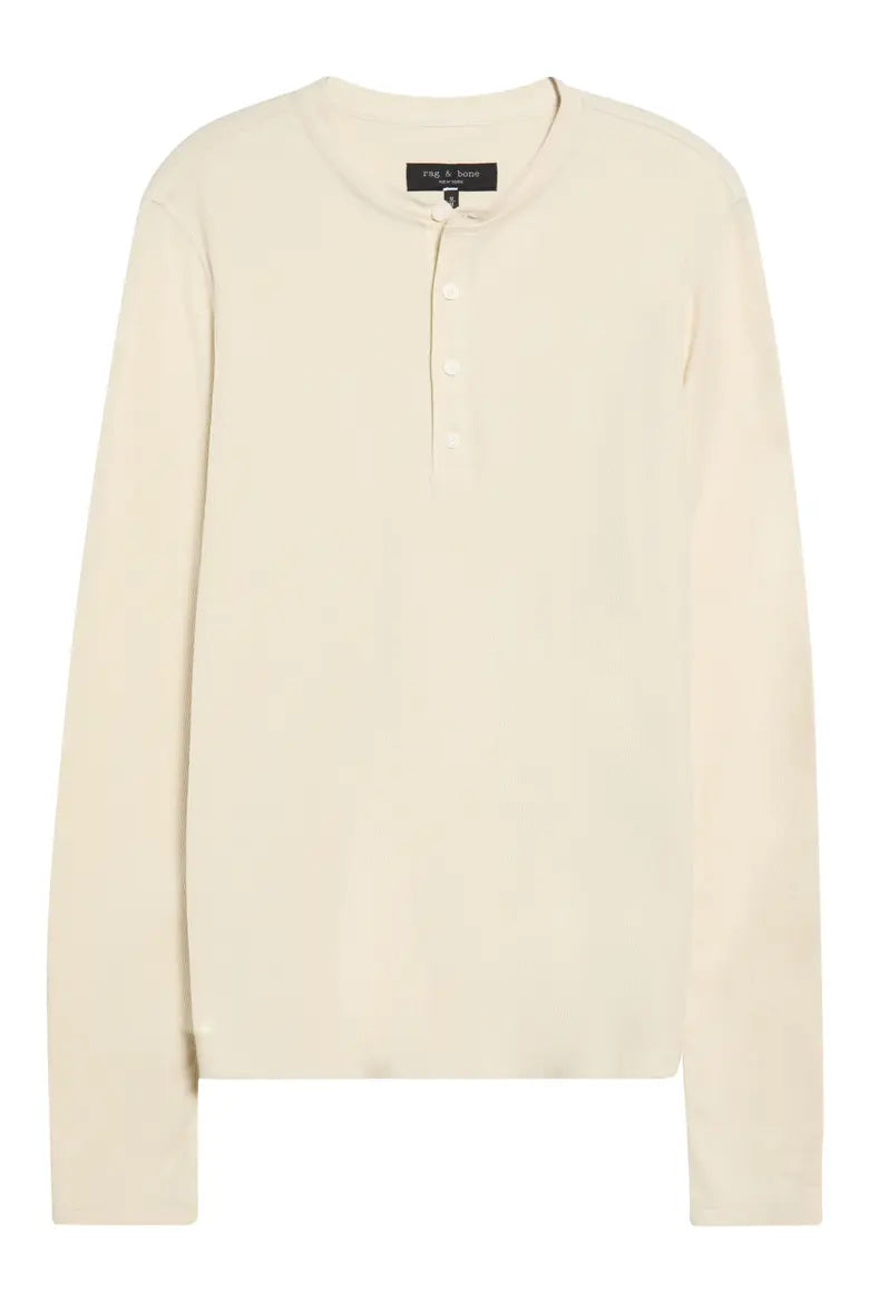 Rag & Bone Textured Knit L/S Henley
