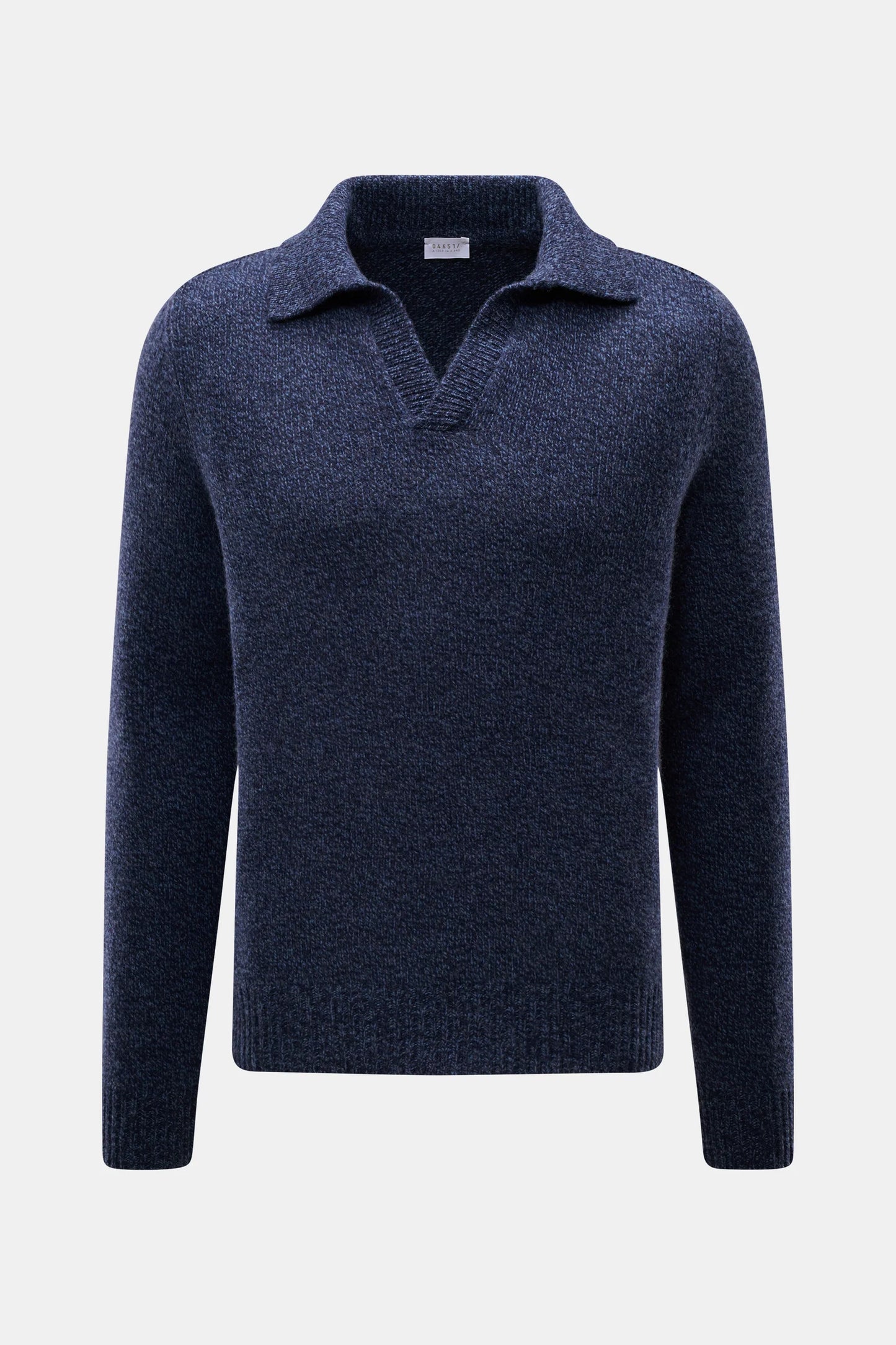 A Trip In A Bag Mouline Johnny Collar Sweater