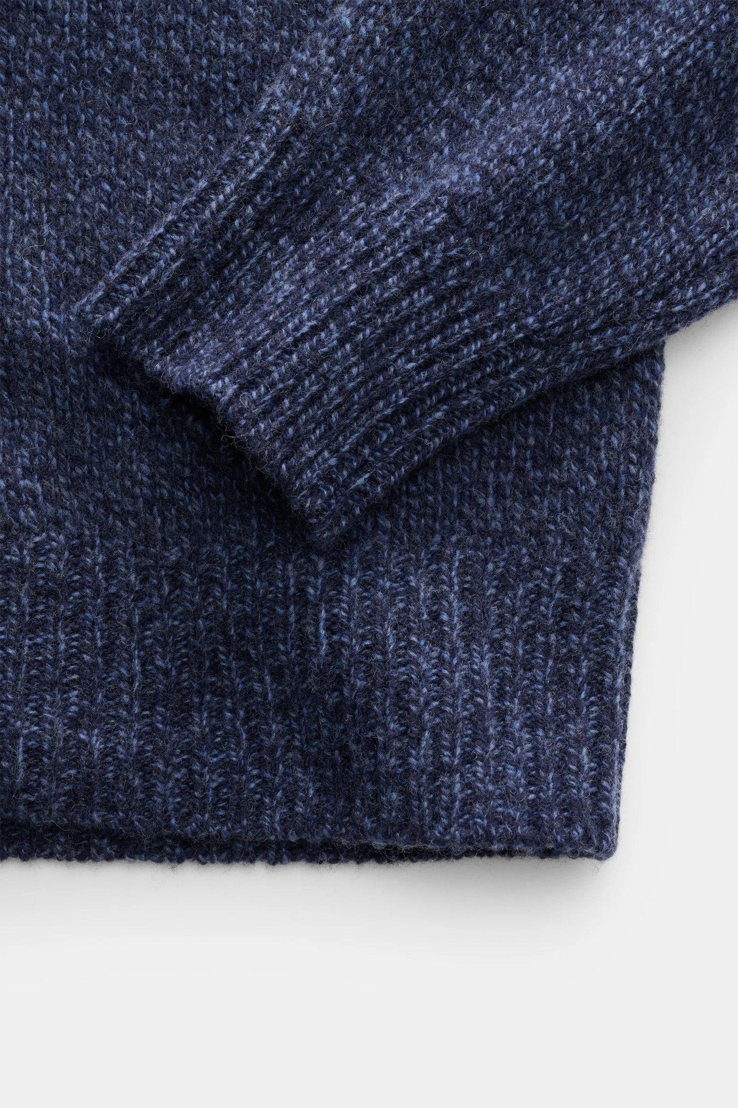 A Trip In A Bag Mouline Johnny Collar Sweater