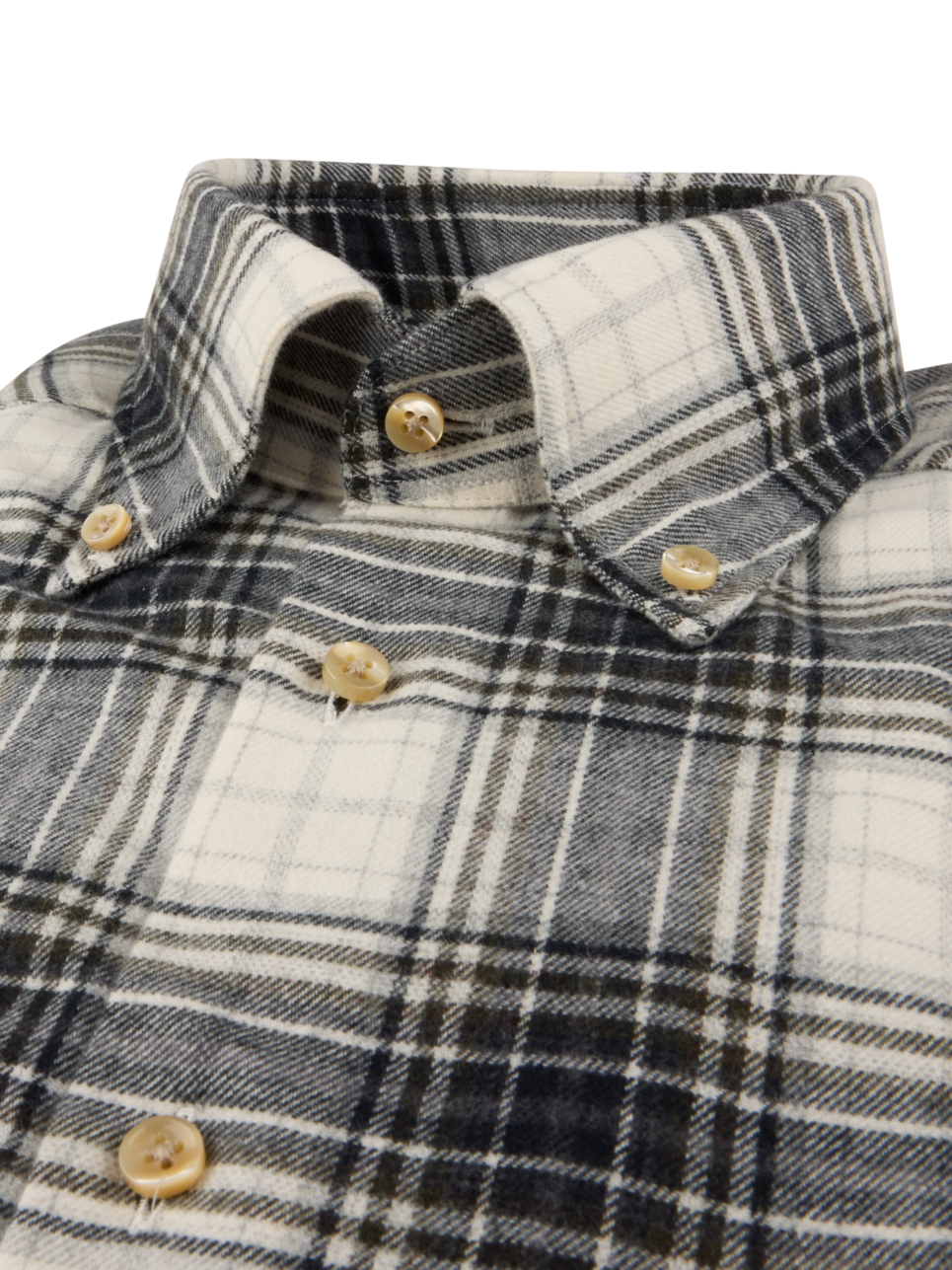 Stenstroms Slimline Checked Flannel Shirt