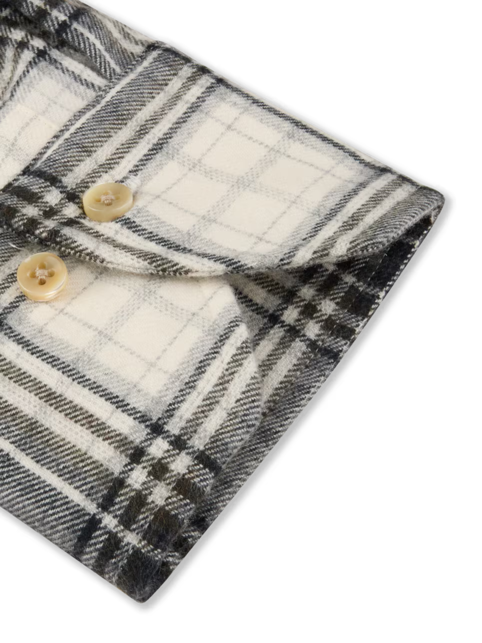 Stenstroms Slimline Checked Flannel Shirt