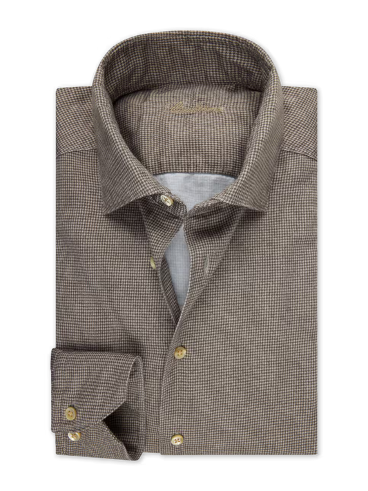 Stenstroms Checked Oxford Shirt