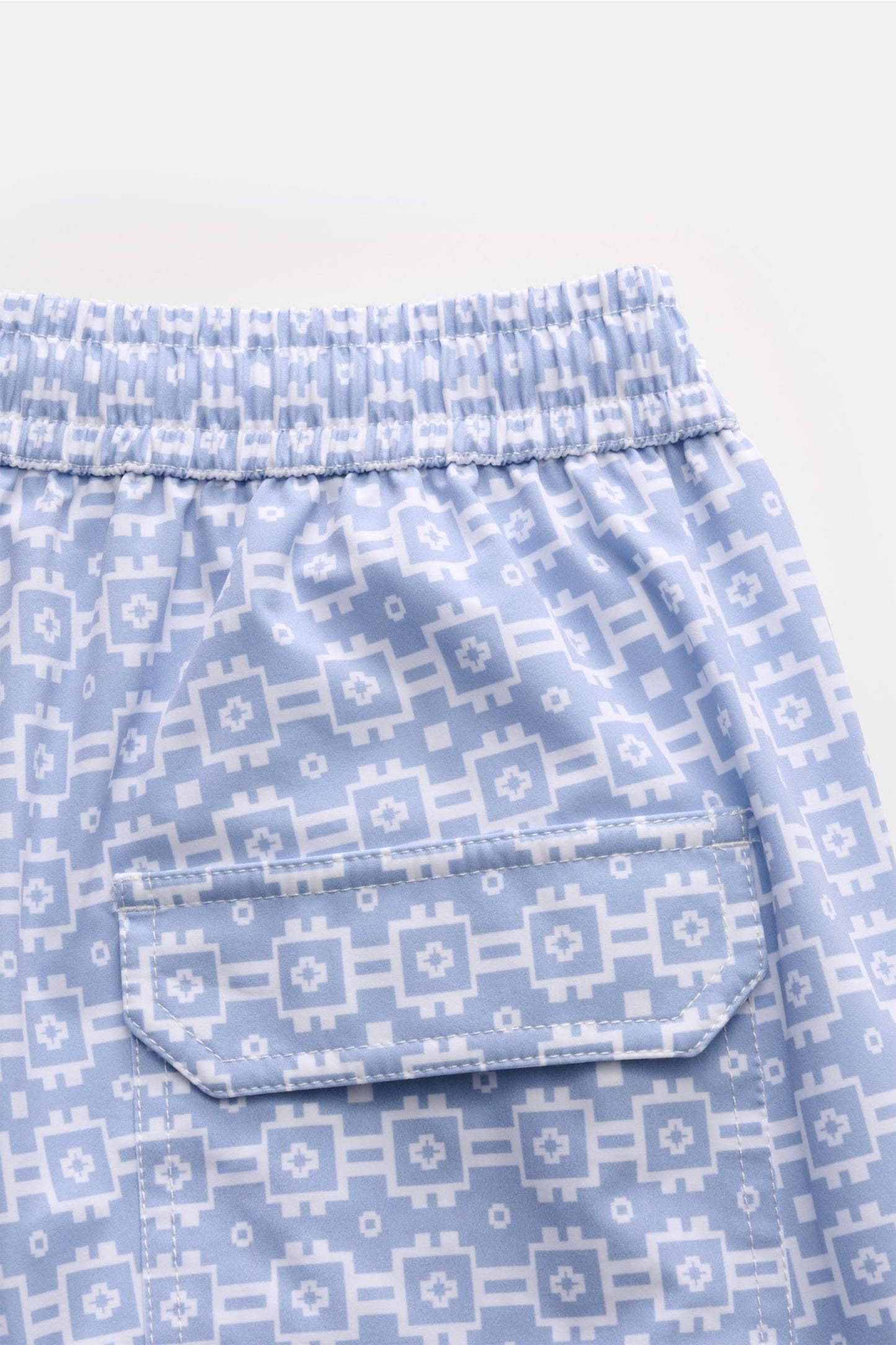 A Trip In A Bag Tile Swim Shorts