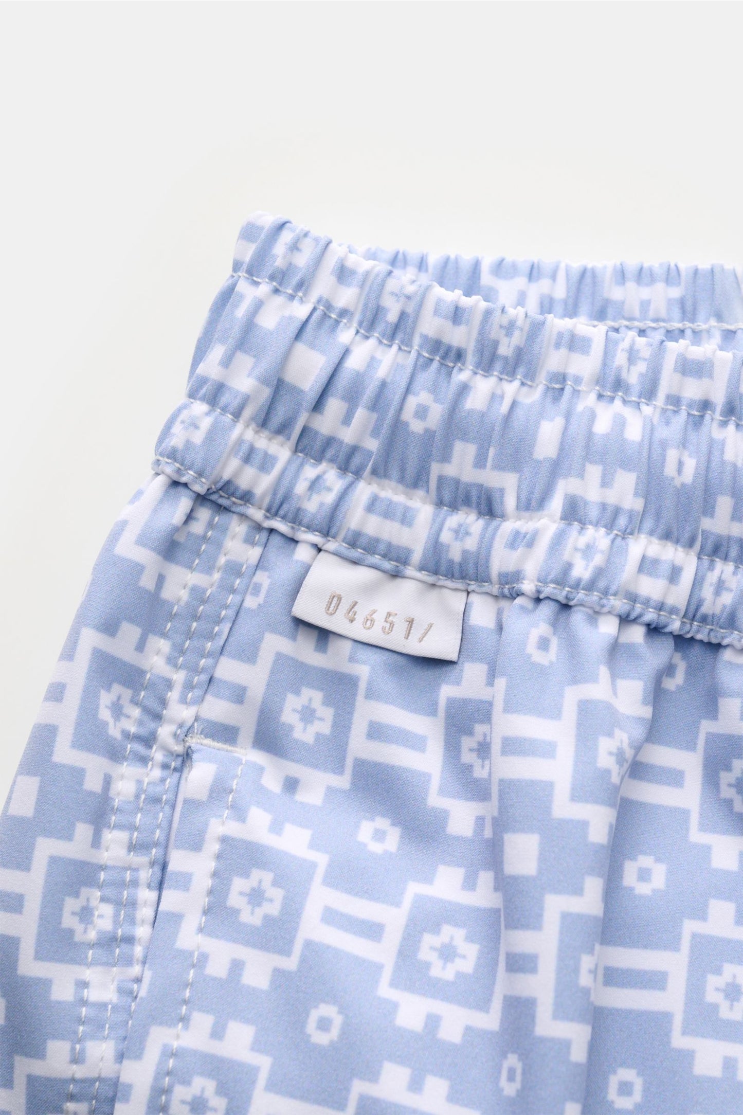 A Trip In A Bag Tile Swim Shorts