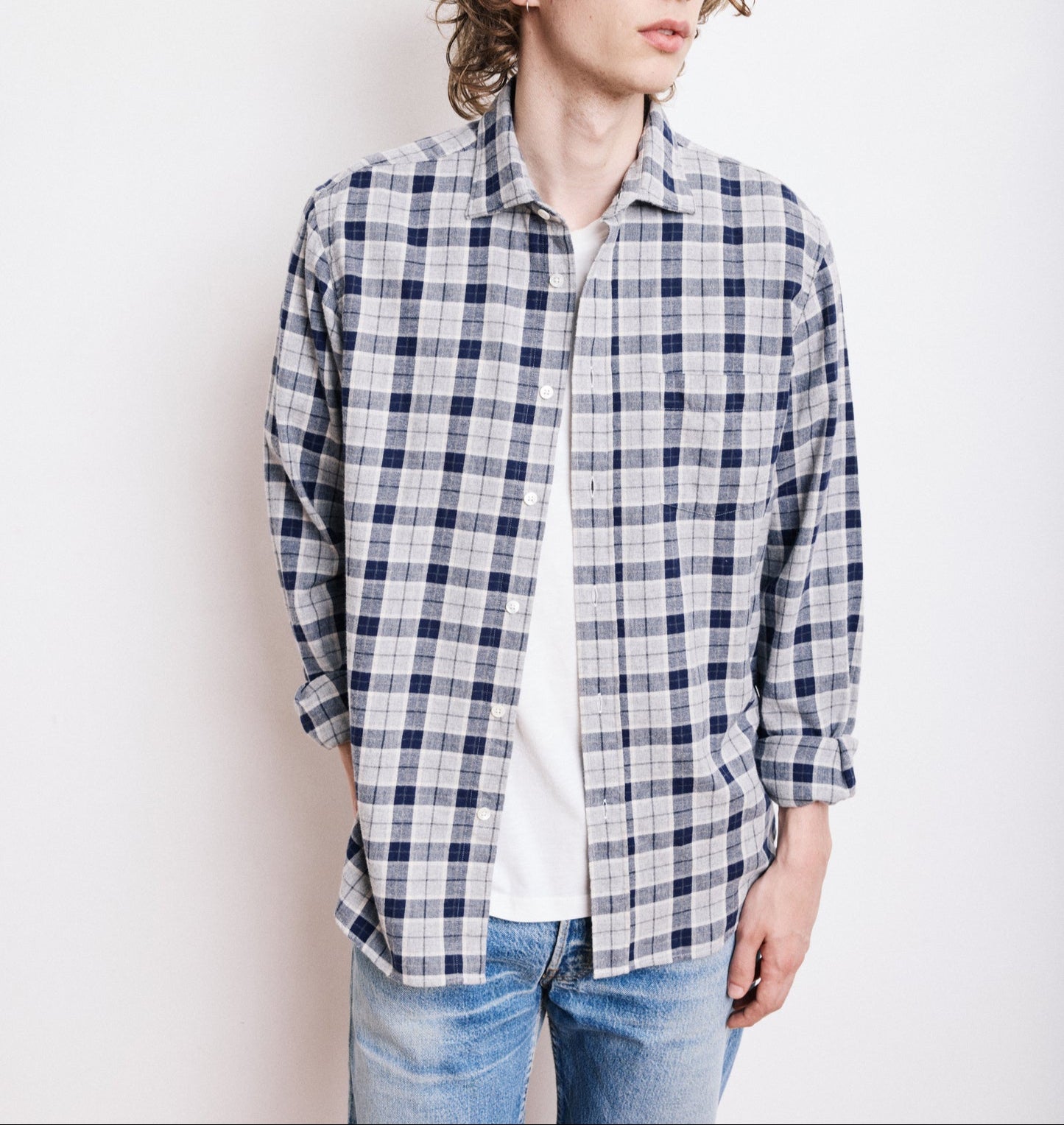 Hartford Paul Flannel Plaid Shirt