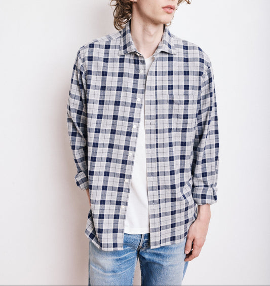 Hartford Paul Flannel Plaid Shirt