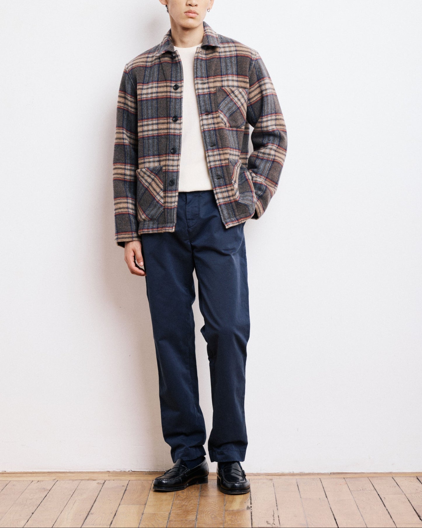 Hartford Perry Wool Blend Woven Jacket