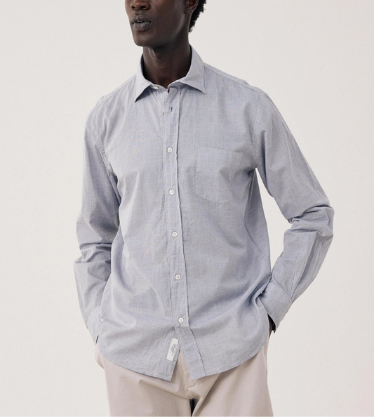Hartford Paul End To End Cotton Shirt
