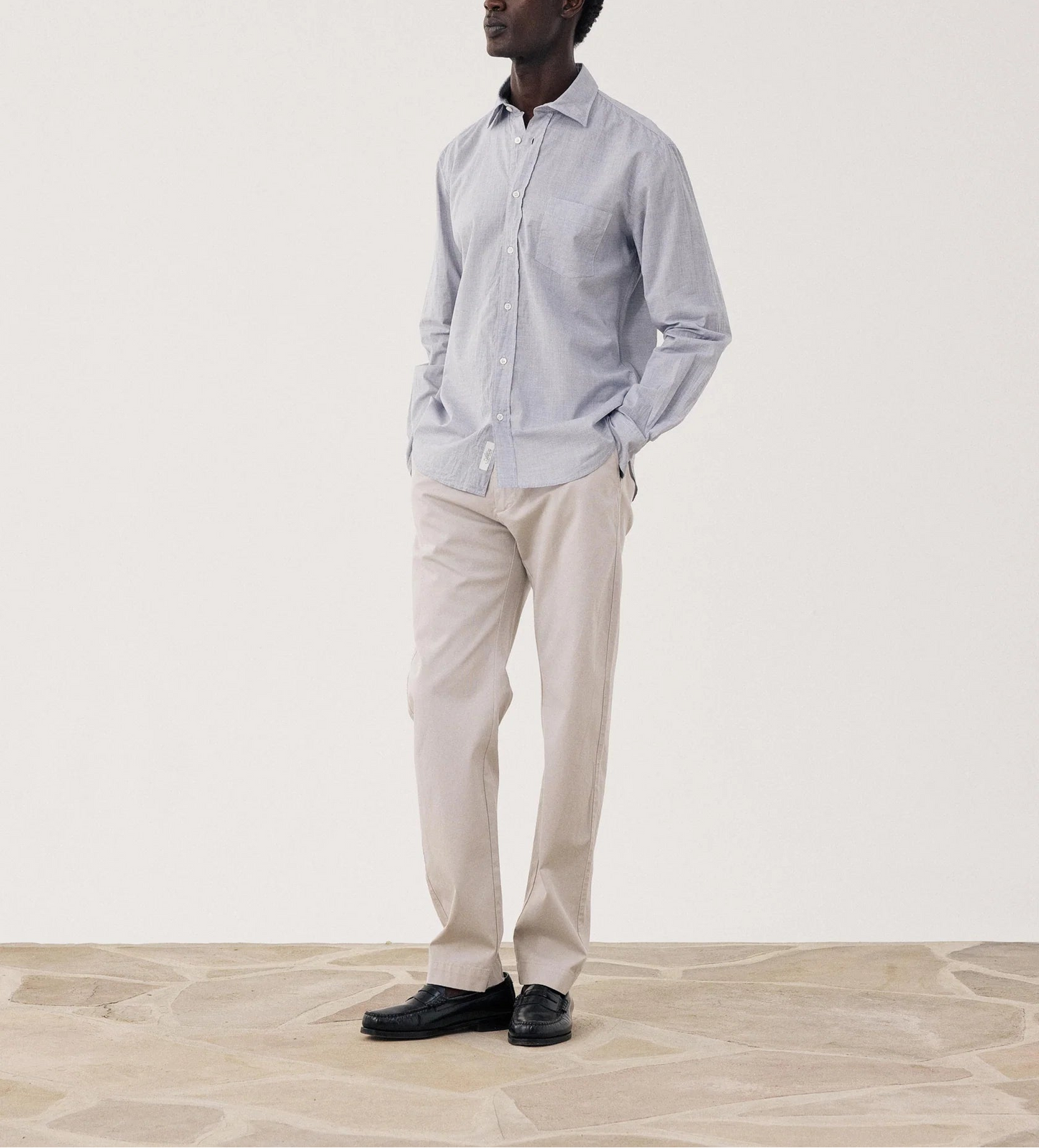 Hartford Paul End To End Cotton Shirt