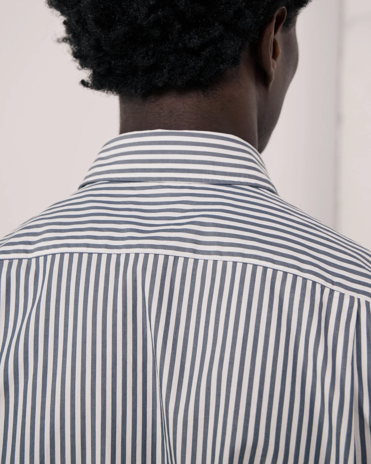 Hartford Paul Striped Poplin Shirt