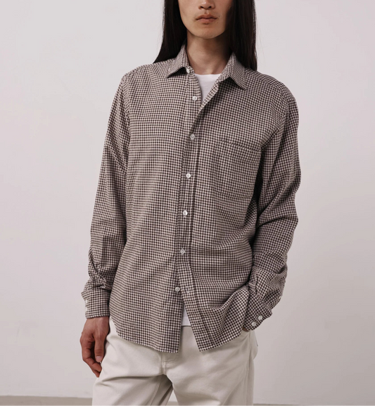 Hartford Paul Checked Flannel Shirt