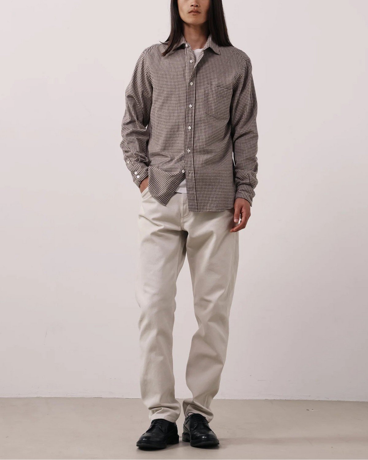 Hartford Paul Checked Flannel Shirt