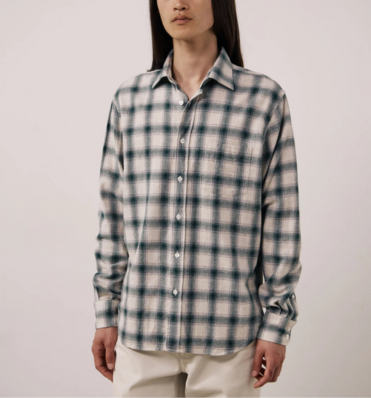Hartford Paul Flannel Checked Shirt