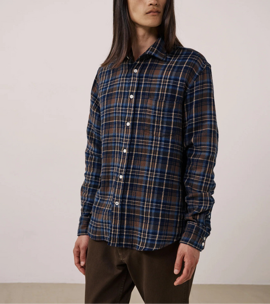 Hartford Paul Double Faced Checked Shirt