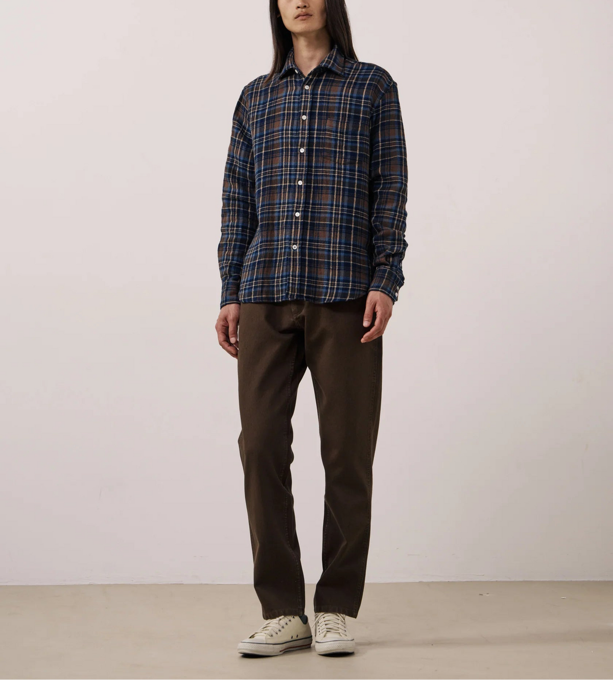 Hartford Paul Double Faced Checked Shirt