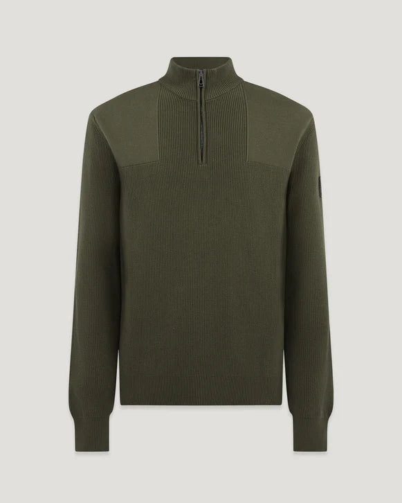 Belstaff Commander 1/4 Zip Sweater