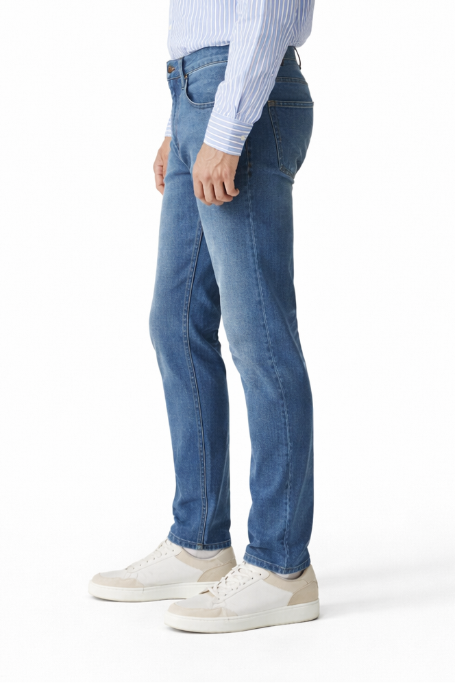 Paige Federal Transcend Slim Straight Jean