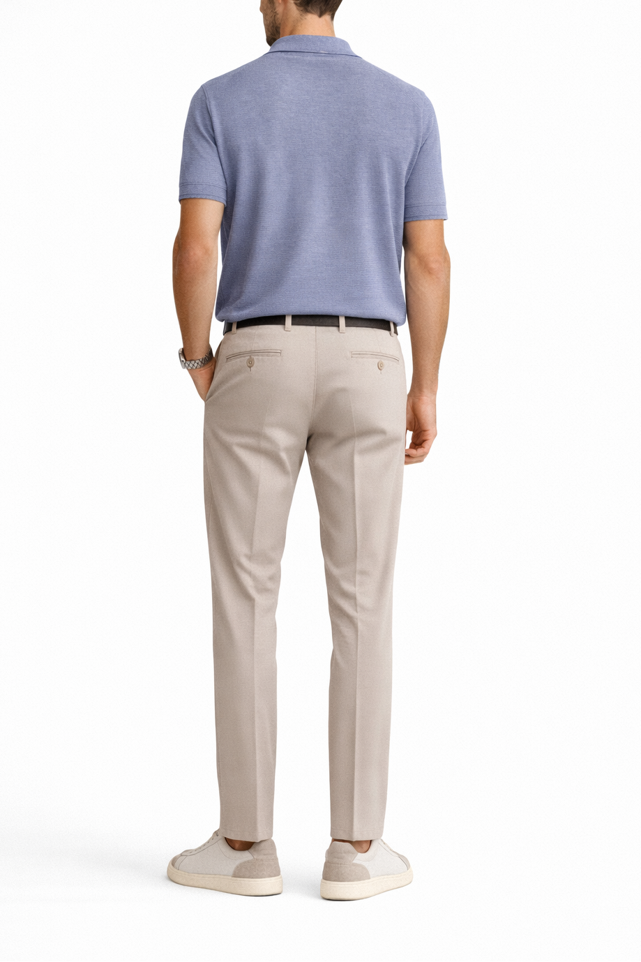 Altea Cotton Cashmere Polo Shirt