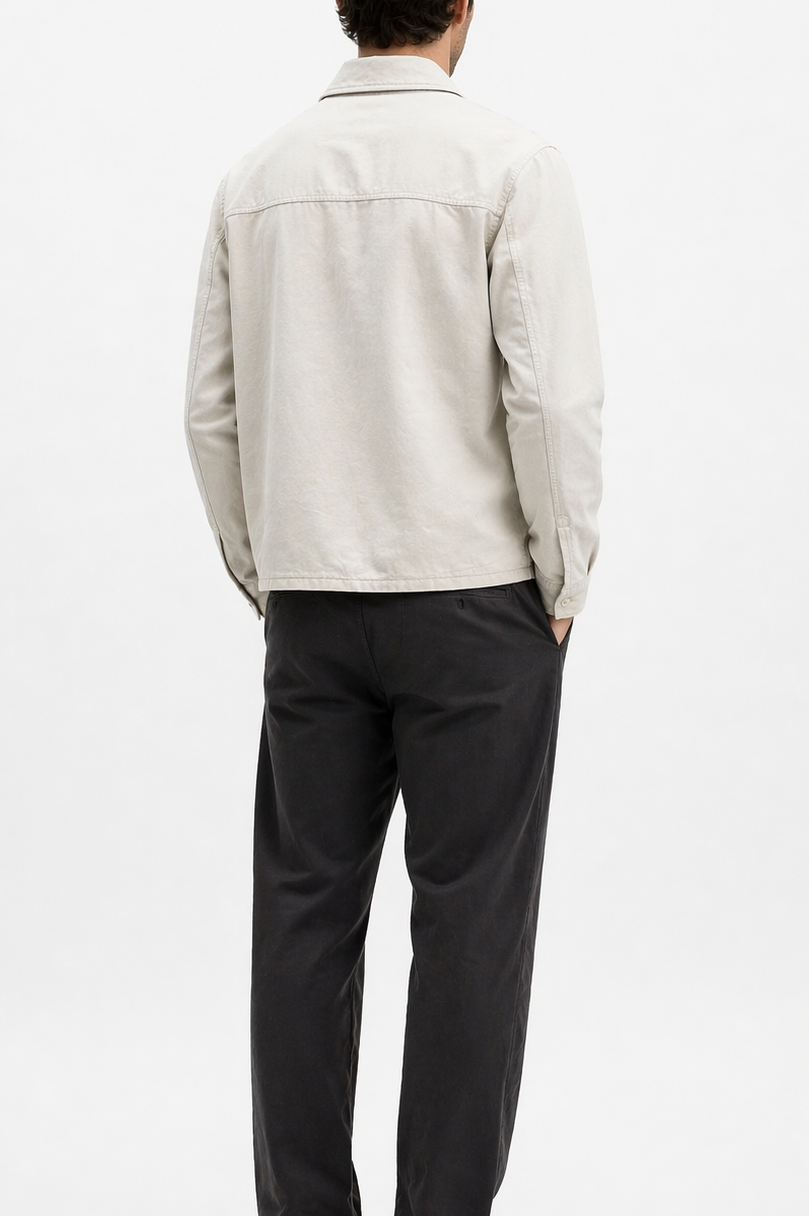 Pescarolo Urus Linen Garment Dyed Jacket