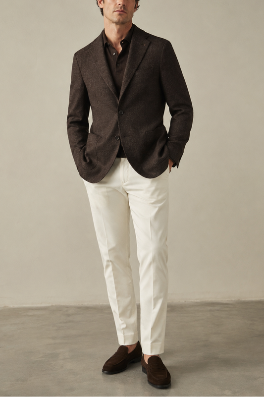 TAGLIATORE Wool Blend Soft Jacket