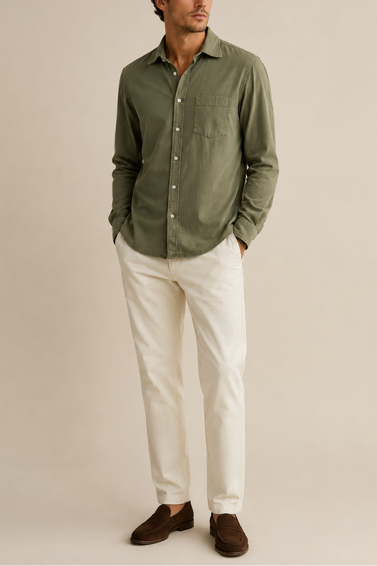 Hartford Paul Pat Woven Shirt