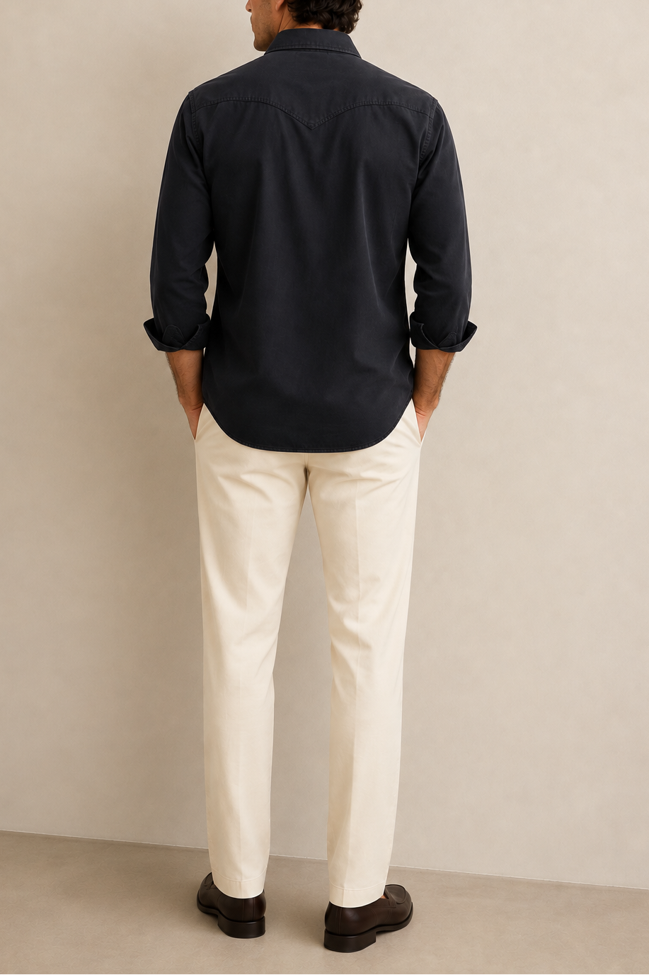 Hartford Portland Pat Cotton Blend Shirt