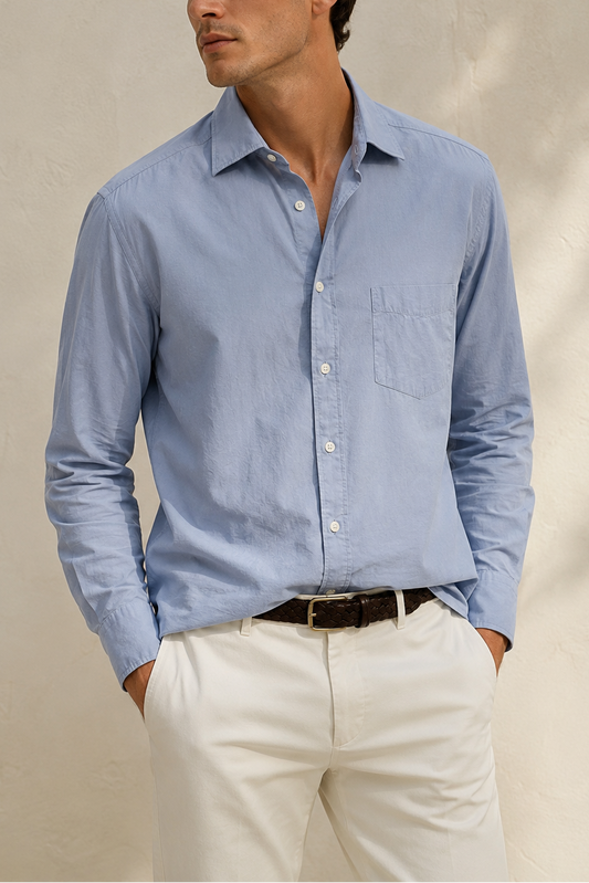 Hartford Paul Pat Cotton Shirt