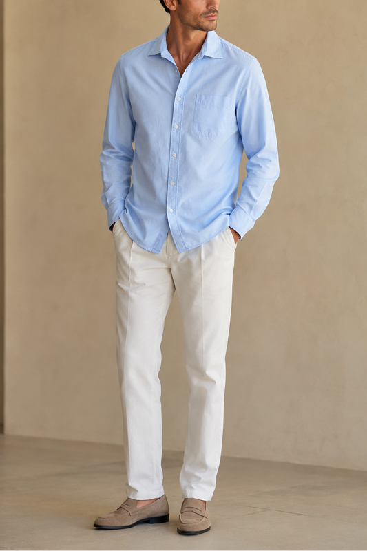 Hartford Paul Pat Cotton Shirt