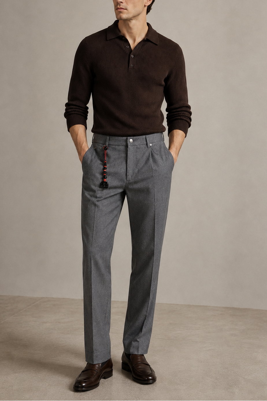 Pescarolo Nerano M Cashmere 5 Pocket Pant