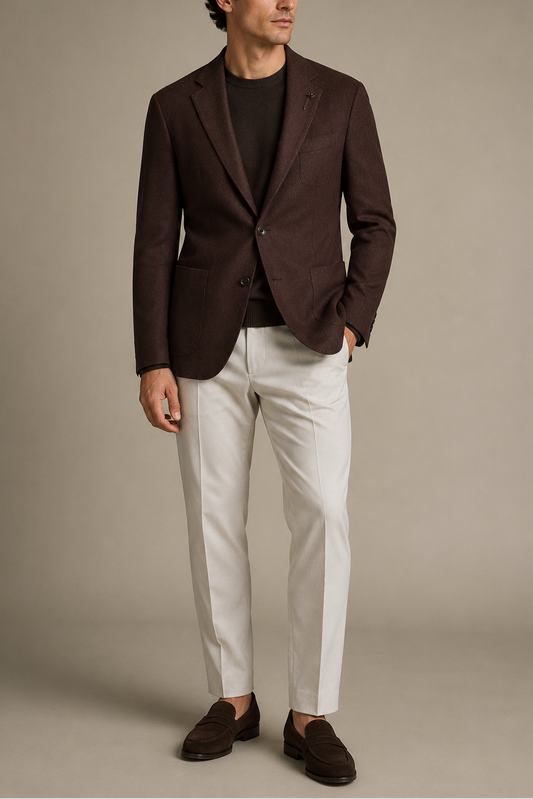 LARDINI Wool Blend Roma Jacket