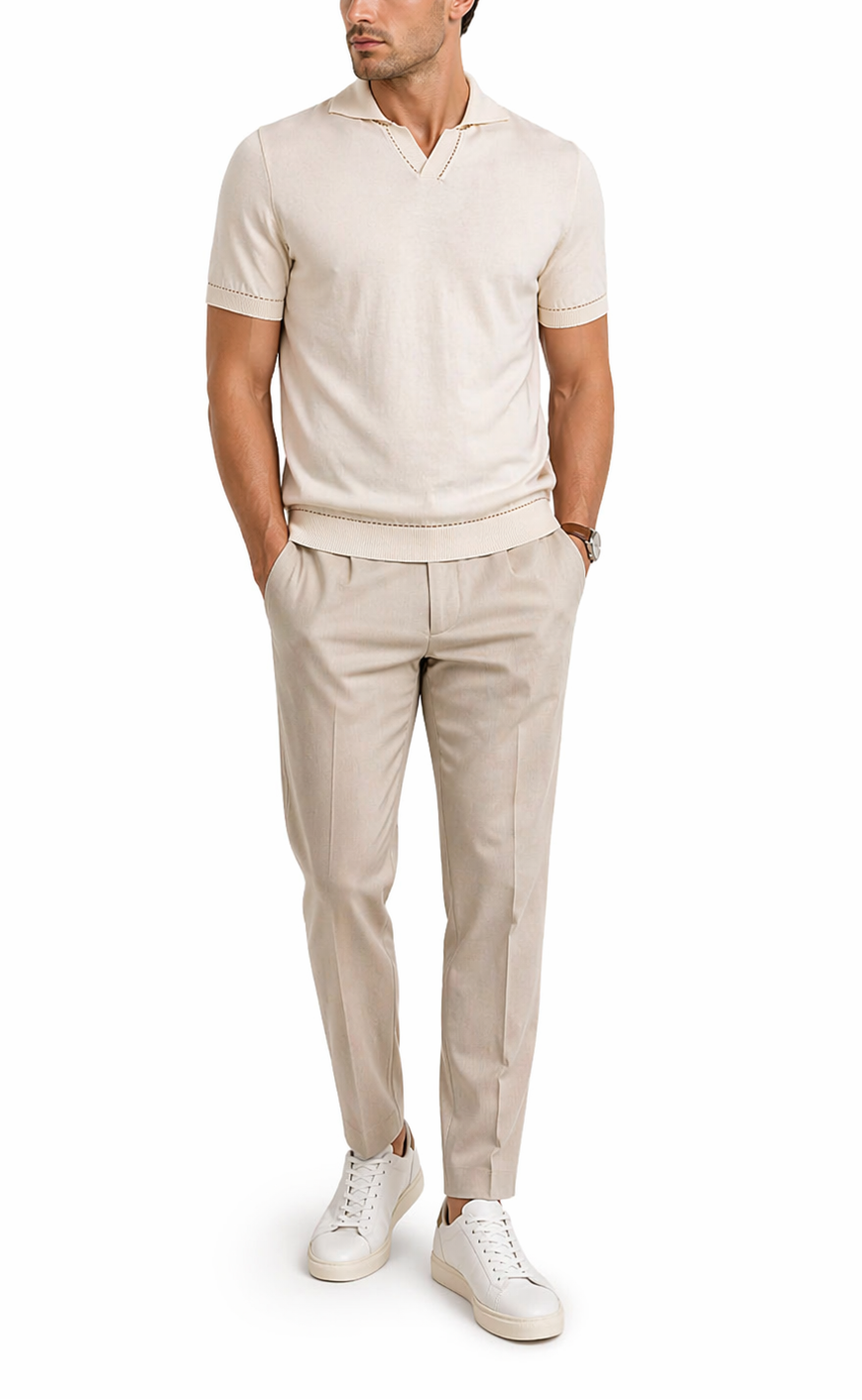 Phil Petter Cotton Relaxed Polo Shirt