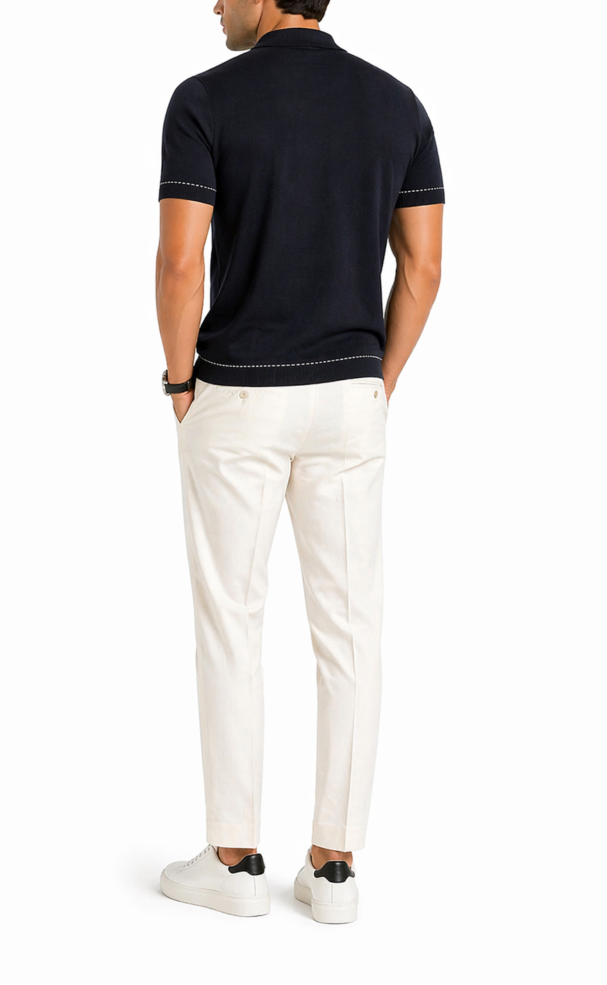 Phil Petter Cotton Relaxed Polo Shirt