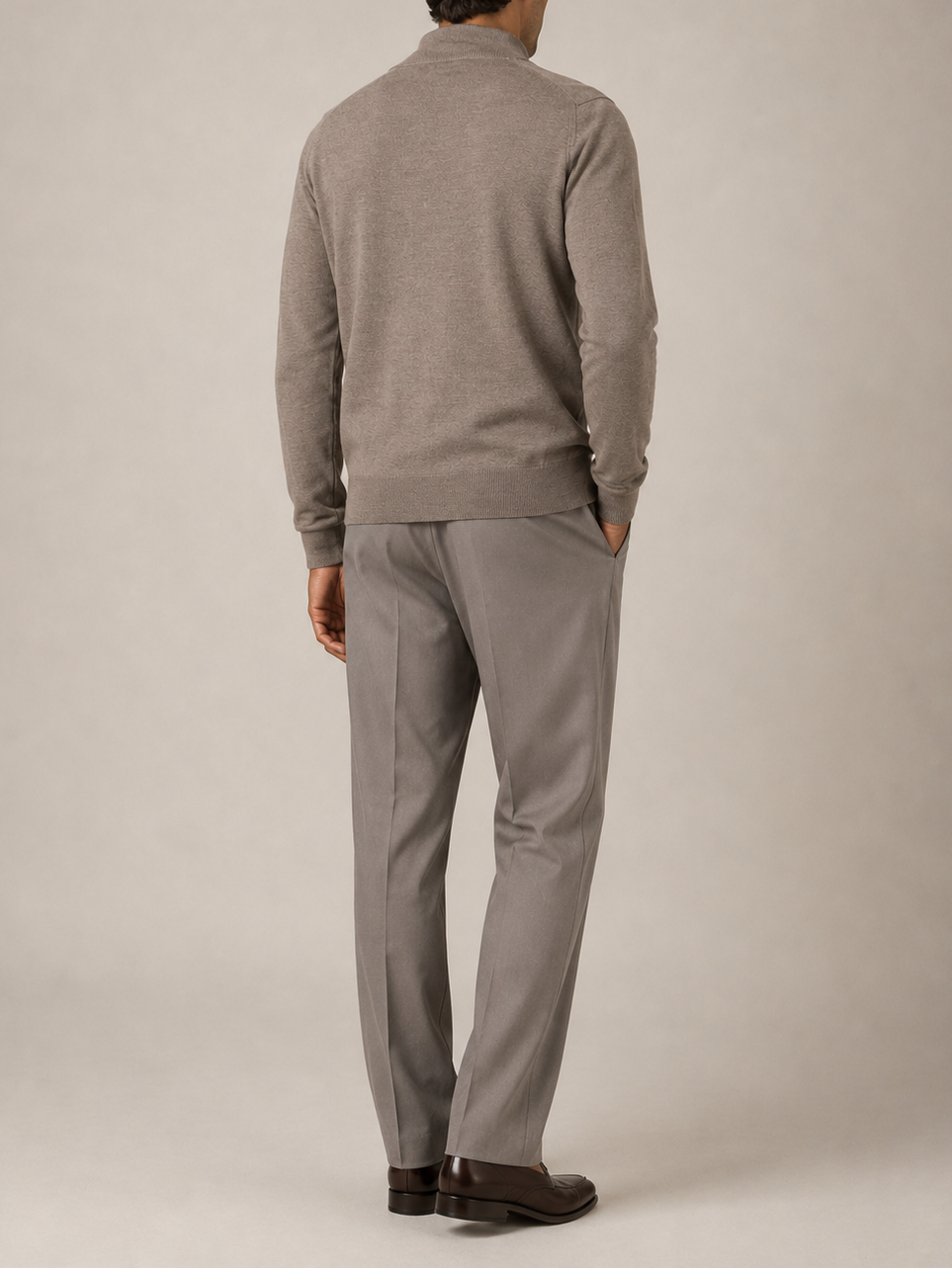 John Smedley Claygate Wool Zip Jacket