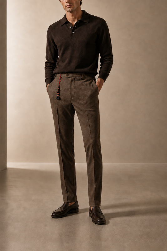 Pescarolo Evo Wool Flannel Pant