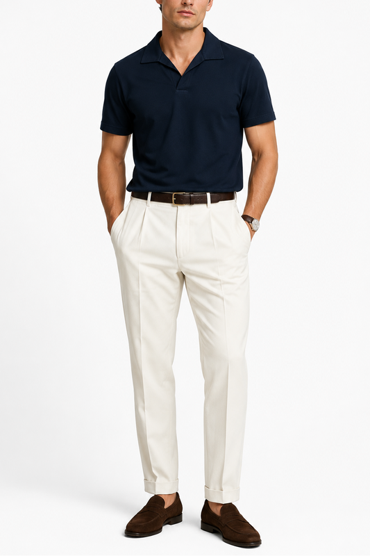 Hartford S/S Lightweight Polo