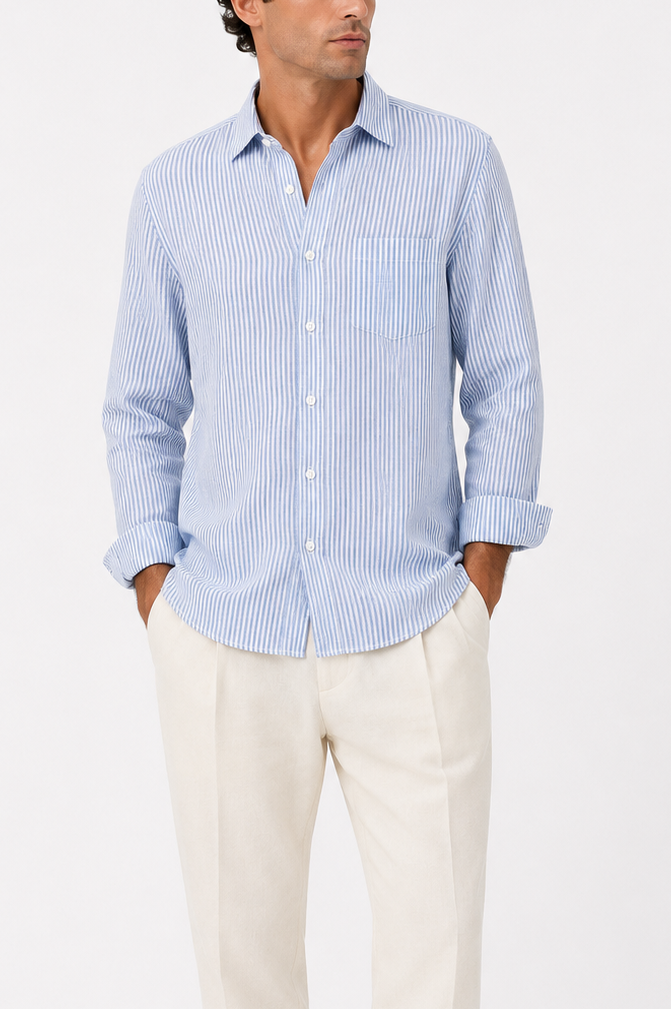 Hartford Paul Linen Shirt