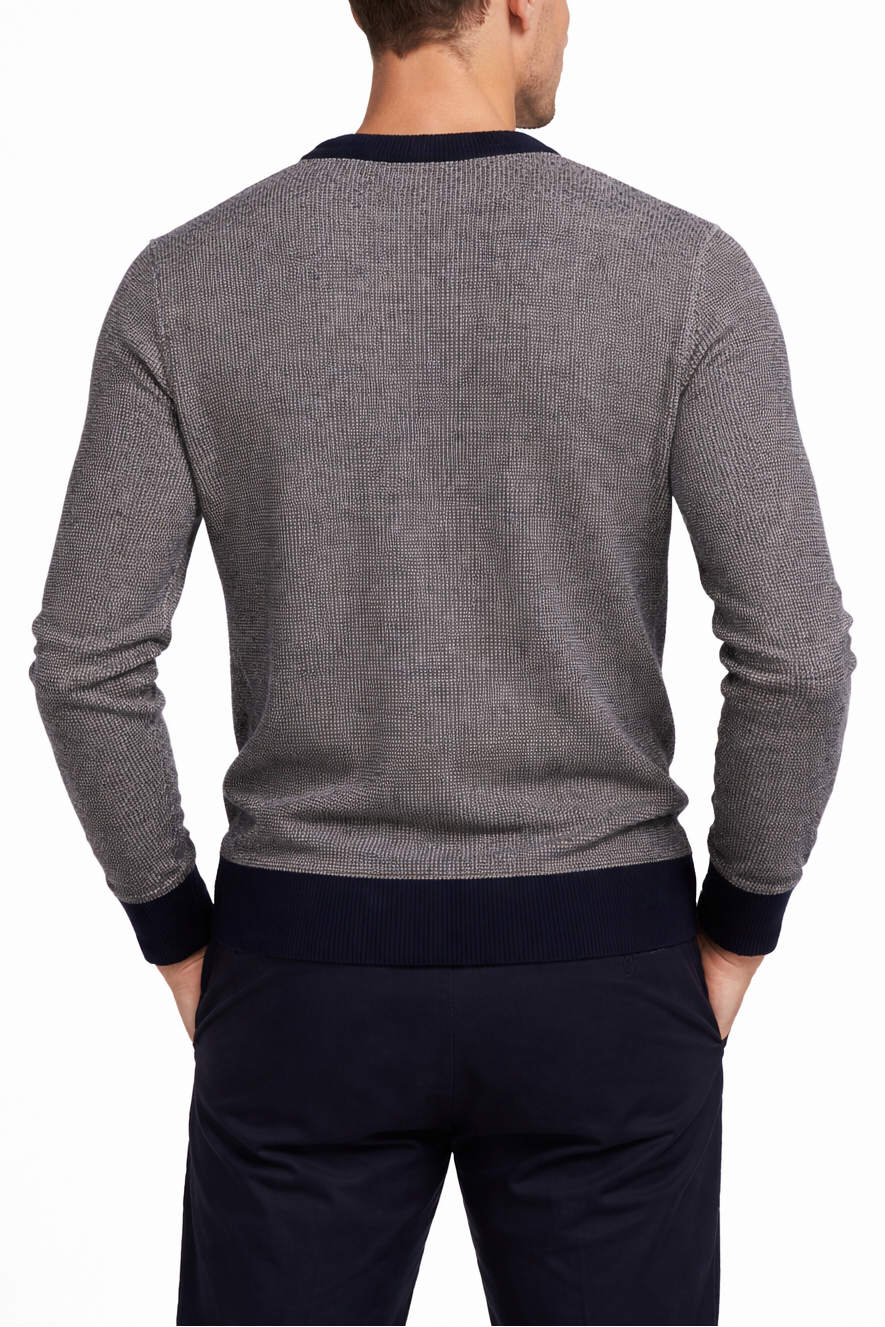 Phil Petter Cotton Bouclé Relaxed Fit Pullover