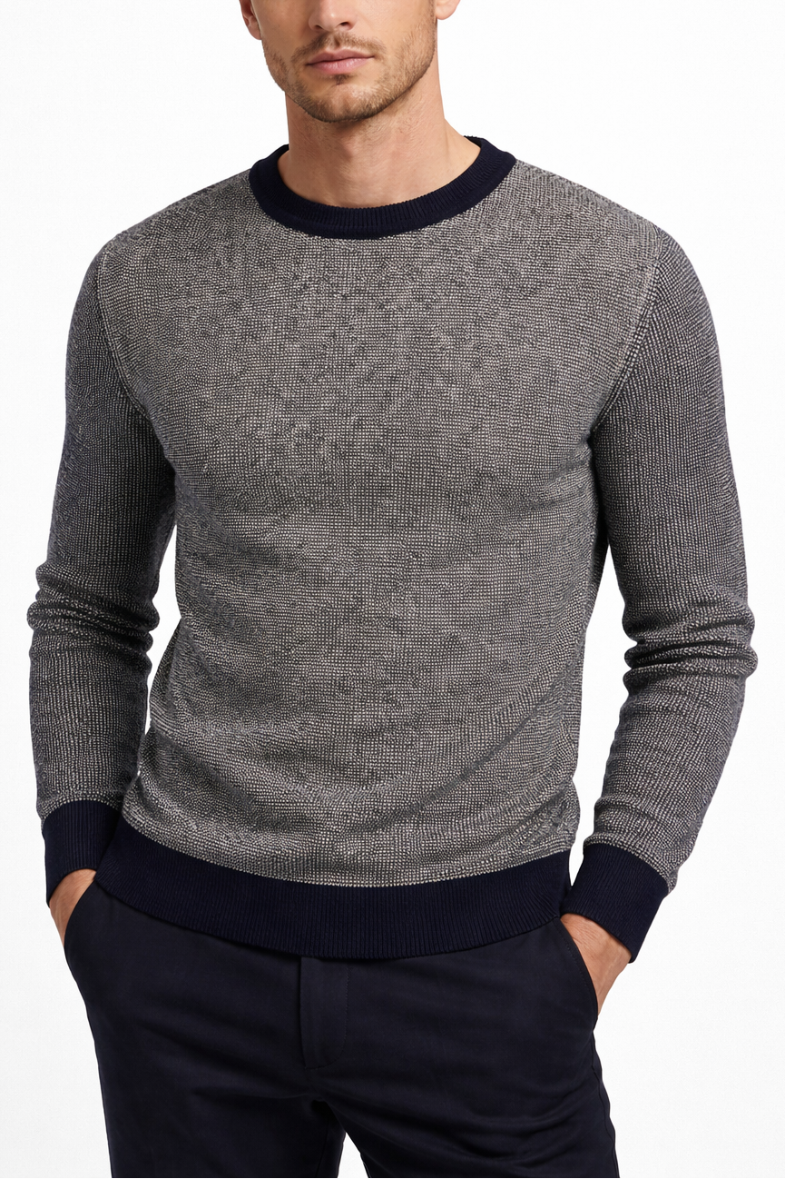 Phil Petter Cotton Bouclé Relaxed Fit Pullover
