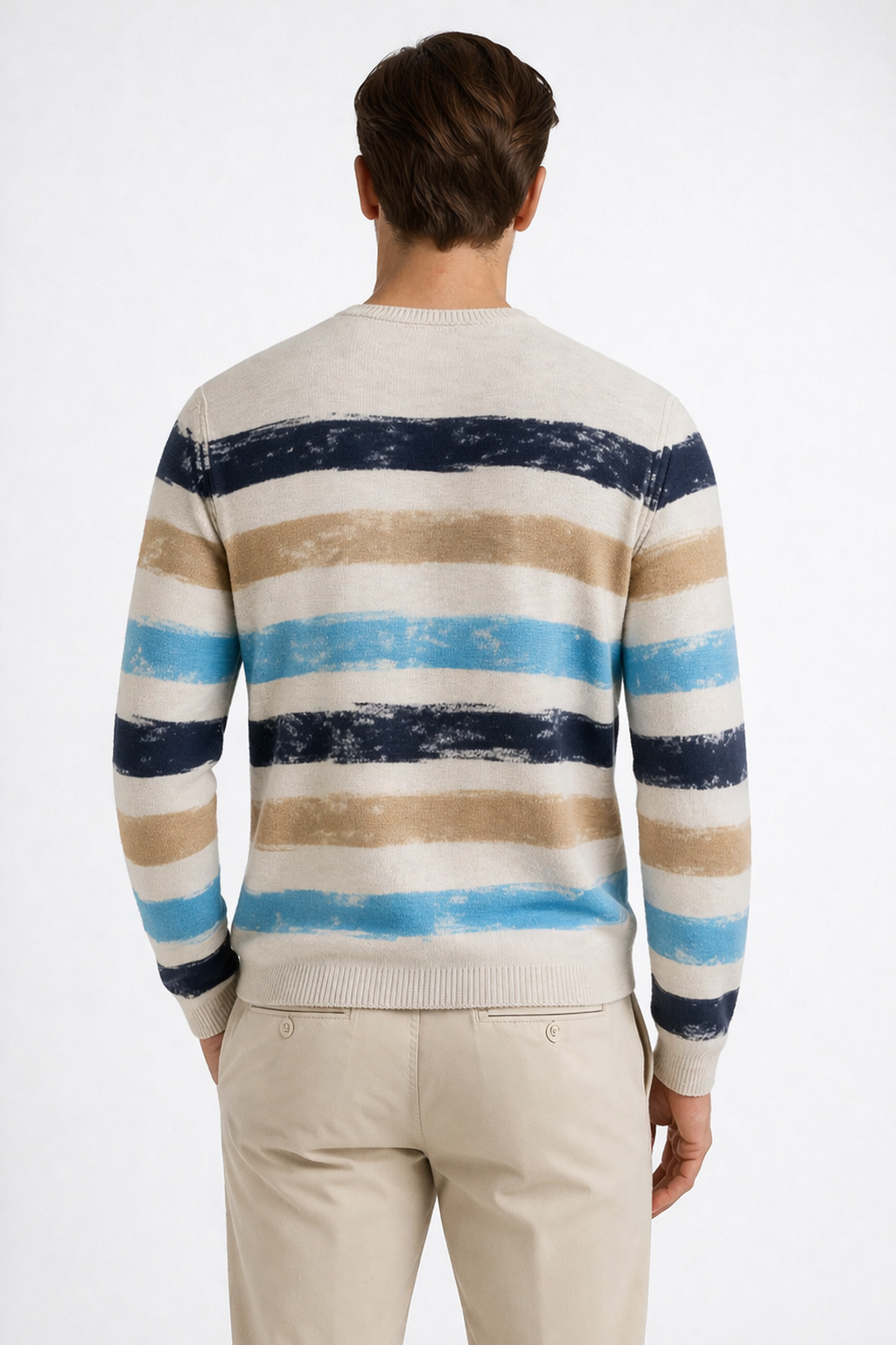 Phil Petter Hand Printed Cotton Sweater